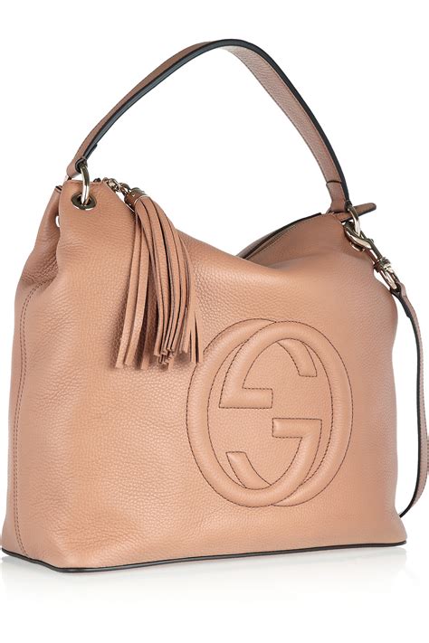 pink gucci leather hobo bag|Gucci hobo bags outlet.